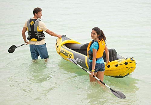 Intex Explorer K2 Inflatable Kayak Set Yellow