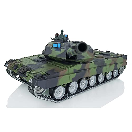 TOUCAN RC HOBBY Henglong 1/16 Leopard2A6 RC Tank Metal Tracks