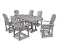 Polywood Palm Coast Dining Set Slate Grey