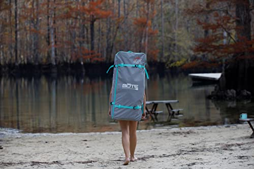 BOTE 10' FT 4" Wulf Aero Inflatable Stand Up Paddle Board Kit Native Floral