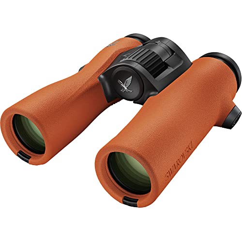 SWAROVSKI OPTIK 10x32 NL Pure Binoculars Orange Bundle with Backpack, Flashlight, and Cleaning Kit