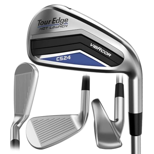 Tour Edge Hot Launch C524 Iron Set 4-PW Graphite Senior 2024