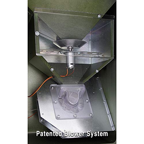 Texas Hunter Products Hide-A-Way Directional Wildlife Feeder 300lb Capacity Hunter Green
