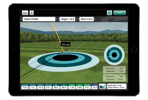 FlightScope Mevo+ GPS Golf Launch Monitor and Simulator Mevo+ with Pro Package & Face Impact Add On