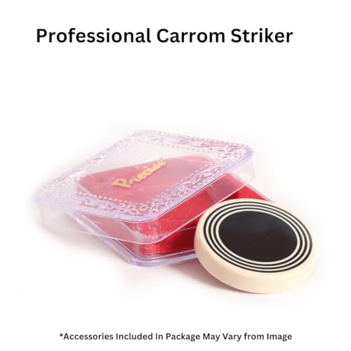 PRECISE Champion Bulldog Carrom Board 24mm with Coin & Striker