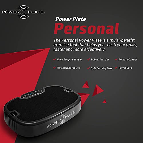 Power Plate Personal Vibrating Exercise Tool Black