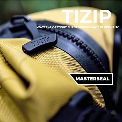 MOLSTA Drysuit Rear-Entry Ti-Zip Zipper Yellow