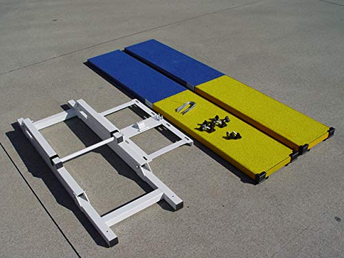 DogSport 9' Dog Agility Teeter Aluminium with Rubber Surface