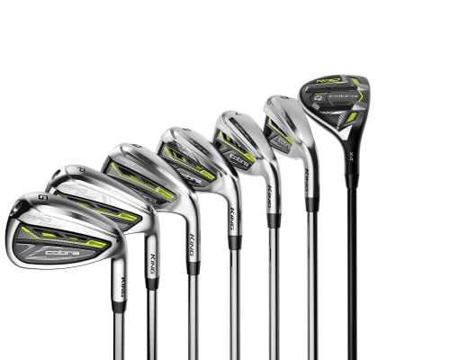 Cobra Radspeed Combo Iron Set Men's Right Hand Satin Chrome-Black-Turbo Yellow