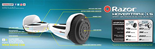 Razor Hovertrax 1.5 Hoverboard White