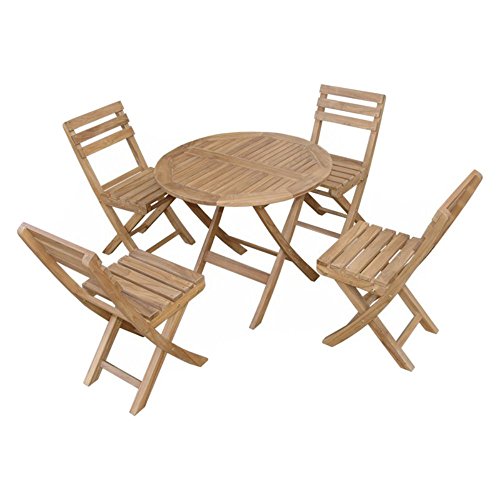 Anderson Teak Chester Alabama Bistro Set Multi Color