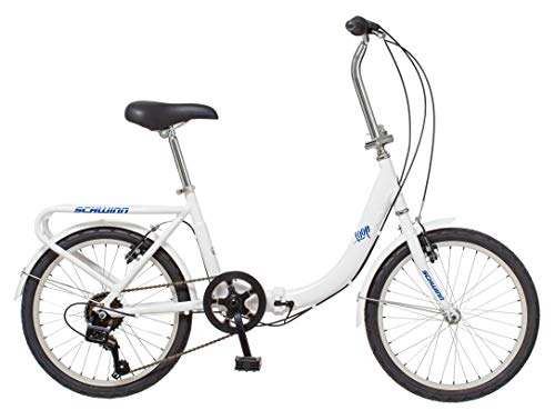 Schwinn Loop Adult Folding Bike White