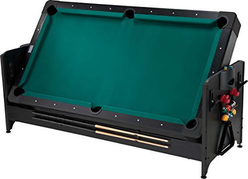 Fat Cat Original 3-in-1 Pockey Multi-Game Table - Air Hockey, Billiards, Table Tennis Green