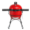 Kamado Joe Big Joe Series II 24-Inch Ceramic Charcoal Grill and Smoker Blaze Red