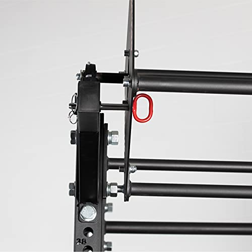 Titan Fitness TITAN Series Rack-Mounted Revolving Pull-Up System Black