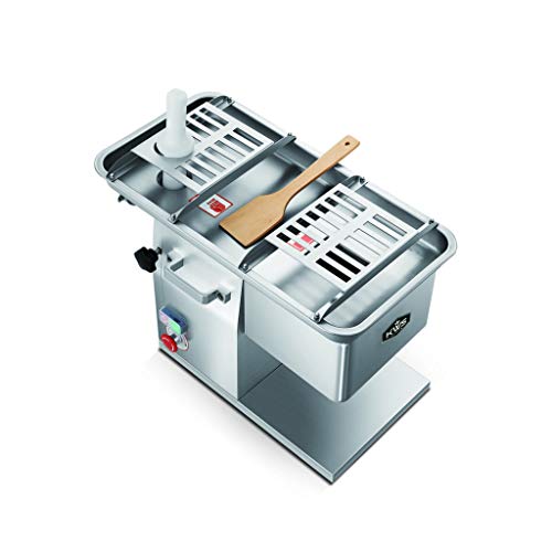 KWS KitchenWare Station 1950W Electric 3mm Fresh Meat Cutter and Grinder Stainless Steel
