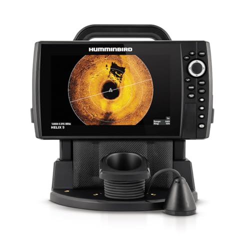 Humminbird ICE Helix 9 MSI+ GPS G4N MEGA 360 Bundle Black