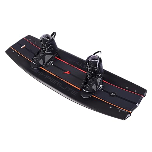Hyperlite Rusty Pro Wakeboard Package 140cm Black/Orange Size 7-10.5