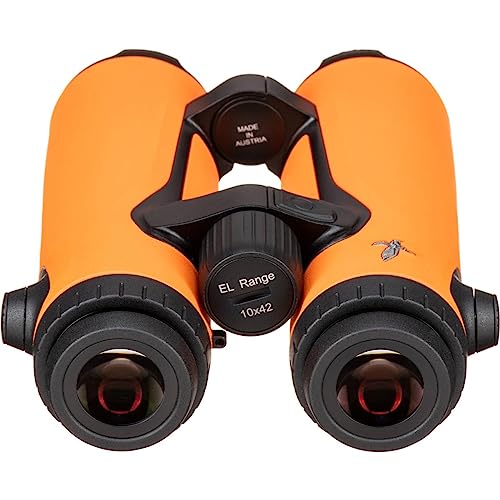 SWAROVSKI OPTIK EL Range 10x42 Binocular with Tracking Assistant and Accessories Orange