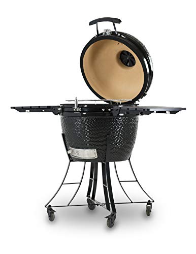 PIT BOSS Kamado BBQ Ceramic Grill Cooker 22 Inch Black