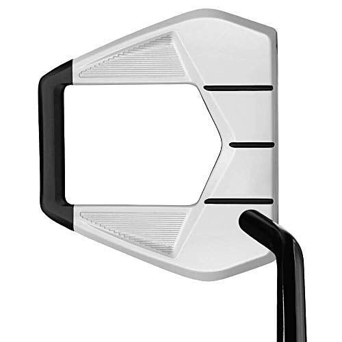 TaylorMade Spider S Putter Chalk White Finish Left Hand 34 Inch Shaft Navy Black