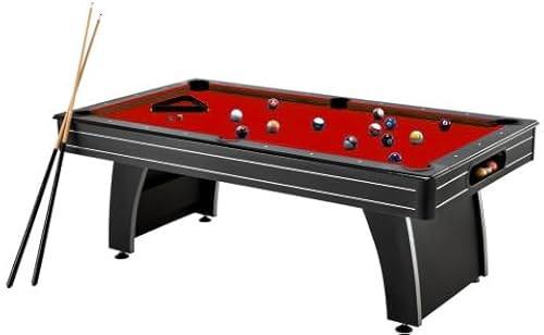Fat Cat Tucson 7' Pool Table with Automatic Ball Return Red