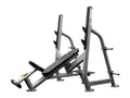 BK BodyKore CF2152 Elite Series Olympic Incline Bench Silver