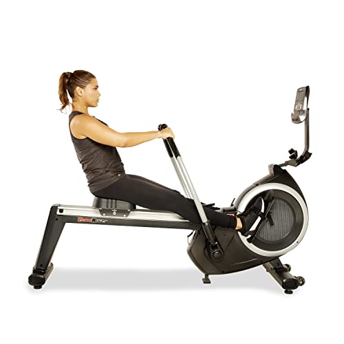 Fitness Reality 4000MR Magnetic Rower Rowing Machine Black