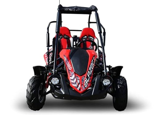 Trailmaster Blazer 200R Youth Go Kart Red
