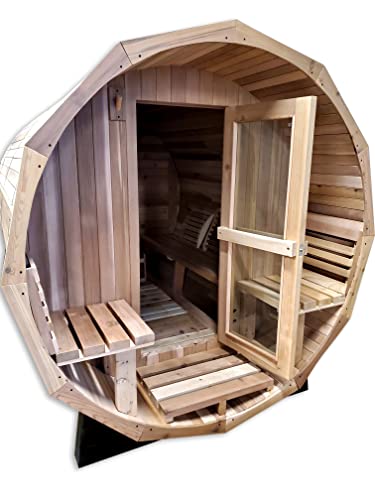 SymbolicSpas Canadian Redwood Cedar Outdoor Sauna