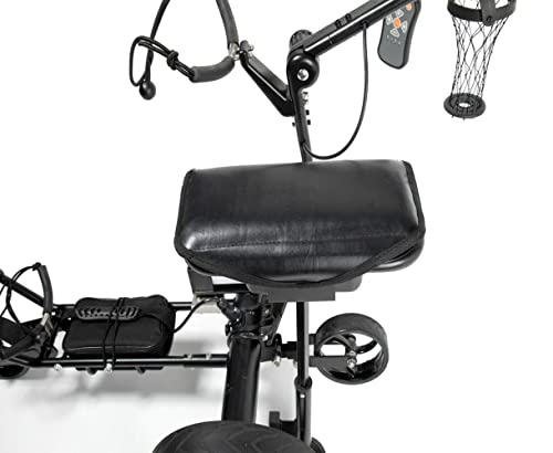 Super E Caddy The Pro Wireless Remote Control Electric Golf Cart Black