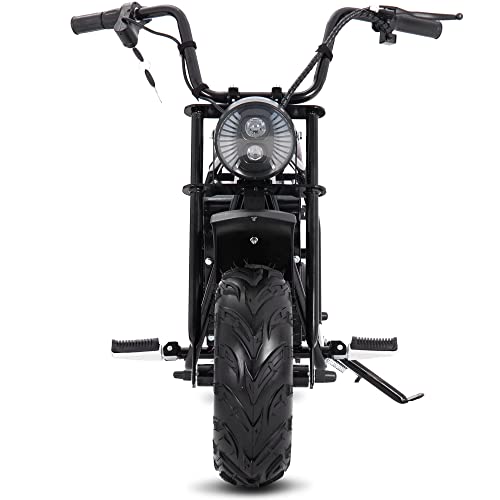 MotoTec 48v 1000w Electric Mini Bike Large Black