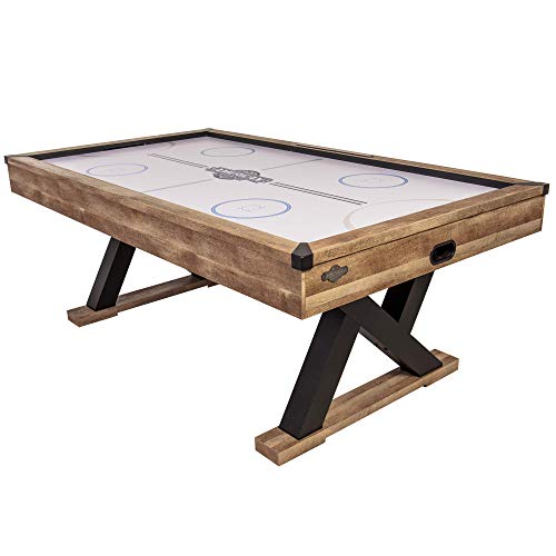 American Legend Kirkwood 84” Air Powered Hockey Table Brown