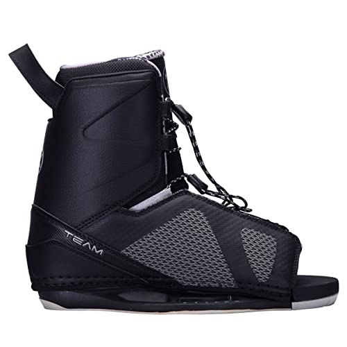 Hyperlite Team OT Mens Wakeboard Bindings Black/Grey