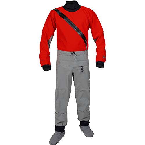 Kokatat Supernova Angler Gore-TEX Pro Semi-Dry Suit Red