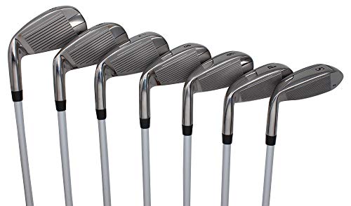 Extreme X7 Complete 7-Piece Iron Set Right Handed Regular Flex Graphite Shafts Black