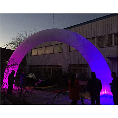 Foammaker Colorful LED Inflatable Arch for Events 12m