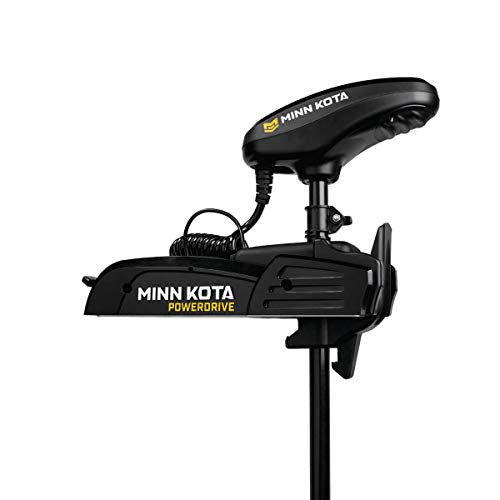 Minn Kota Pontoon PowerDrive 55 lb Thrust 48" Shaft Foot Pedal Black
