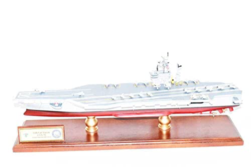 Squadron Nostalgia LLC USS Carl Vinson CVN-70 Aircraft Carrier 24 Inch Mahogany Scale Model Navy