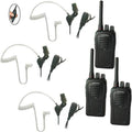 EARTEC SC-1000 3-User Two-Way Radio System with SST Lapel Mic Headsets