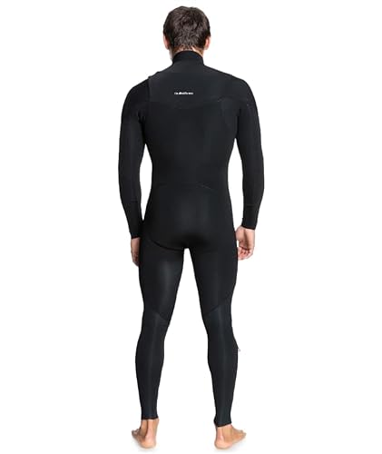Quiksilver Mens Everyday Sessions 5/4/3 Chest Zip Wetsuit Black