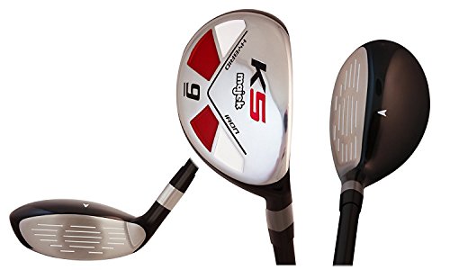 Majek Senior Men’s Golf All Hybrid Partial Set Black