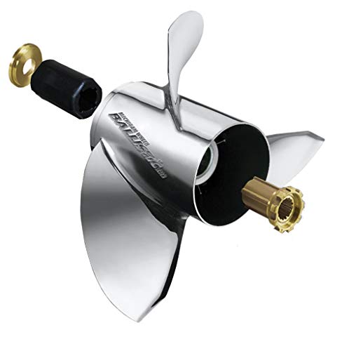 Michigan Wheel Ballistic A-Series 3-Blade Stainless Steel Propeller RH 14-1/4" Diameter x 25" Pitch