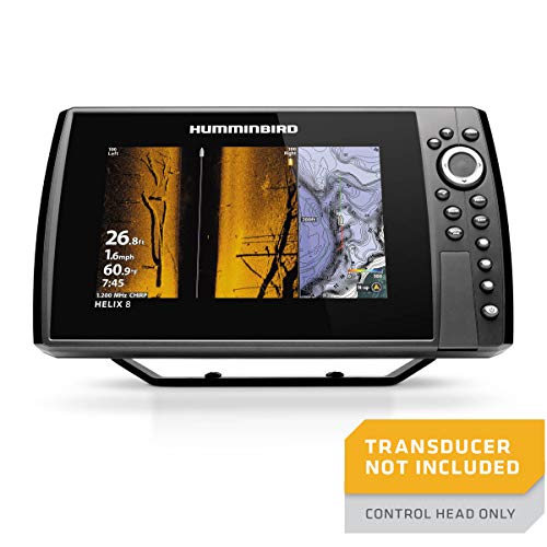 Humminbird Helix 8 Chirp MEGA SI+ GPS G4N Fish Finder Control Head Only Black
