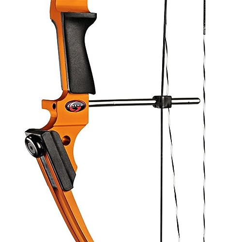 GENESIS Original Adjustable Preassembled Right-Handed Compound Bow for Beginners and Experts Orange