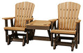American Furniture Classics OS Home and Office 515CTB-K Double Glider Cedar/Tudor Brown