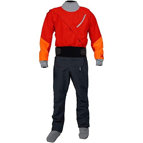 Kokatat Men's Meridian Gore-TEX Pro Dry Suit Red L
