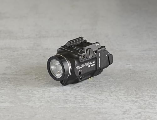 Streamlight TLR-8 HL-X G 1000-Lumen Tactical Flashlight with Green Laser for Springfield Armory Hellcat Black