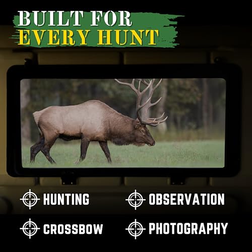 Outta Site Thicket 5-Sided Hunting Blind for 2-3 Persons Hard-Sided Ground Blind - Thicket Oak