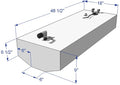 RDS MANUFACTURING 30 Gallon Aluminum Below Deck Fuel Tank